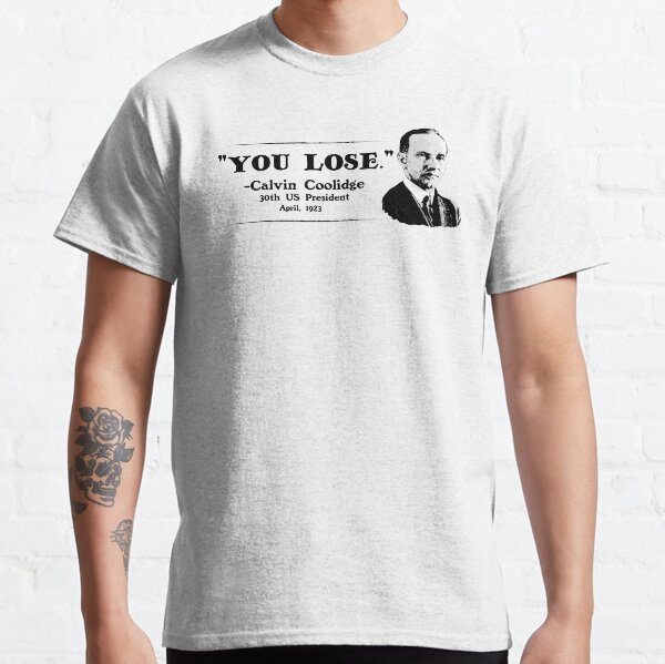 calvin coolidge shirt