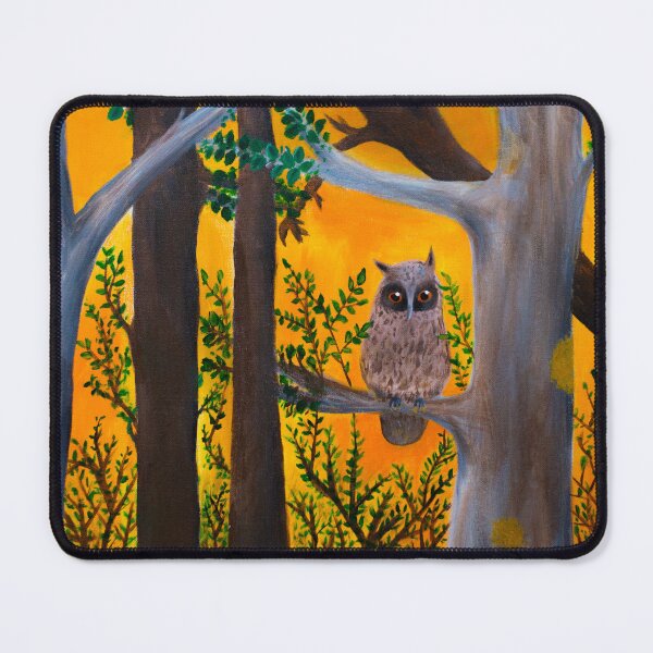 Item preview, Long-eared owl designed and sold by RewildJane.