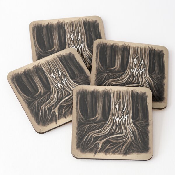 Item preview, The Tree Spirit - Vintage Looking Halloween Drawing designed and sold by TAGartShop.