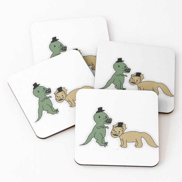 Item preview, Distinguished dinos designed and sold by Disturbed Comforts.