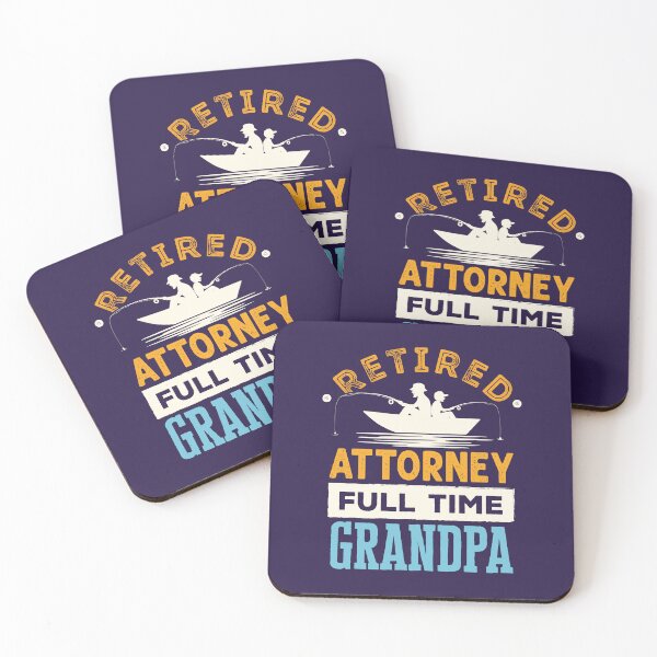 Item preview, Retired Attorney Full Time Grandpa designed and sold by jaygo.