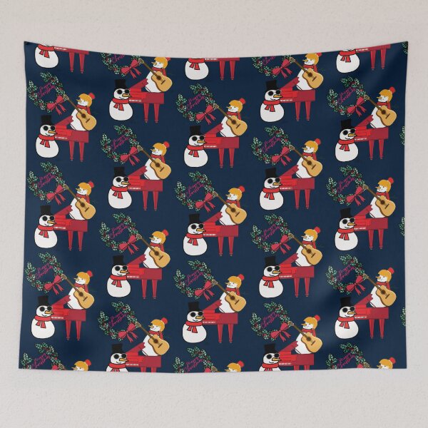 Item preview, Music Merry Christmas Elton and Ed        designed and sold by PeacutKiddyshop.