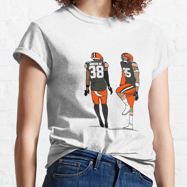 Myles Garrett Midnight Mascot T-Shirt - Black - Tshirtsedge