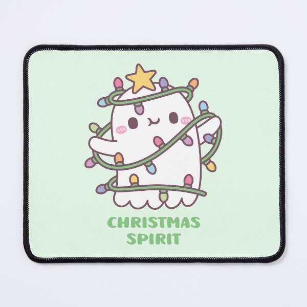 Item preview, Funny Christmas Spirit, Cute Ghost With Christmas Lights designed and sold by rustydoodle.