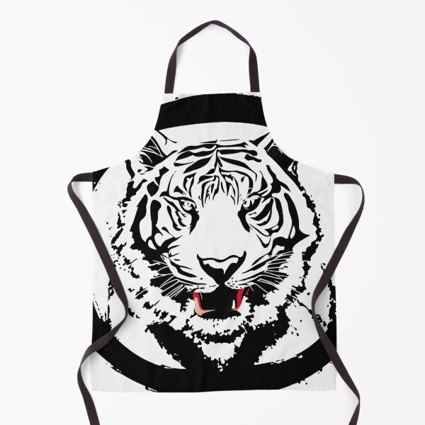 Aperçu de l'œuvre Tiger logo, geometric, vector, symmetrical, minimalism créée et vendue par DrawItOnce.