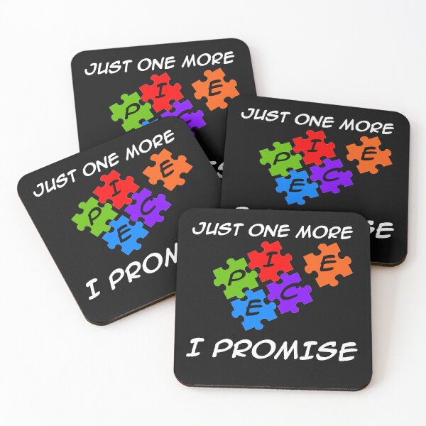 Item preview, Just One More Piece I Promise Funny Jigsaw Puzzle Lover Gift For Puzzles Lover  designed and sold by CuteHigh01.