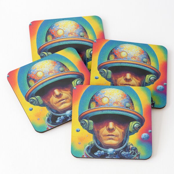 Item preview, Surreal Mushroom Astronaut Nr. 6 designed and sold by thesupremewiz.