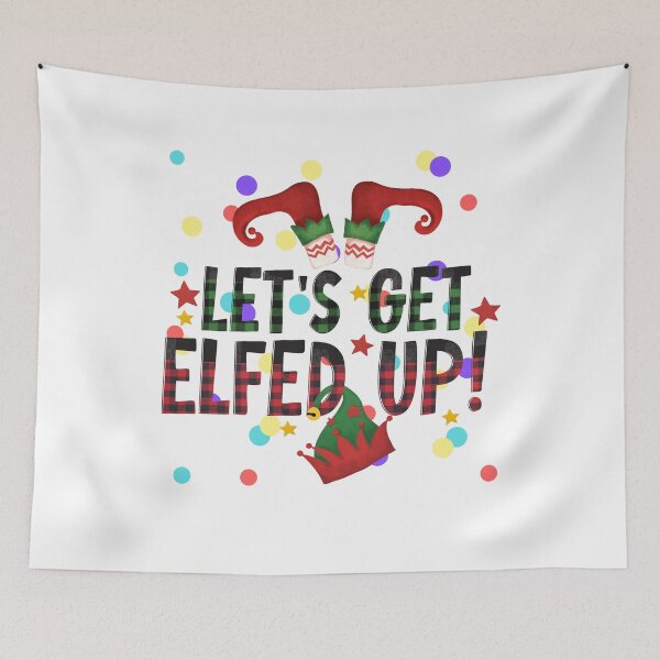 Item preview, Most Likely to Start The Shenanigans Elf Christmas | Merry Christmas Funny Elf greetings | Gifts for Christmas Elf Lovers designed and sold by ThanksVibe.