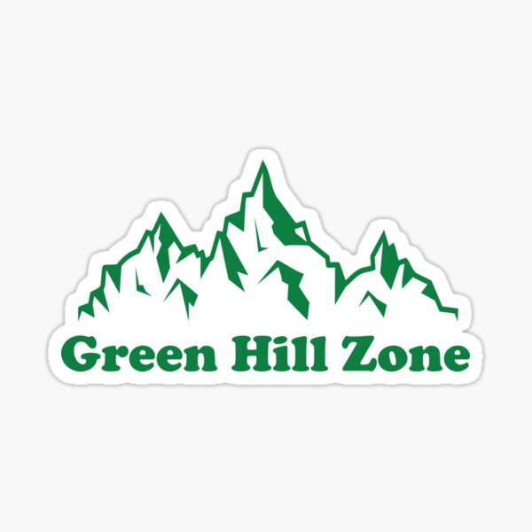 sonic movie 3 theme green hills Sticker for Sale by switch2