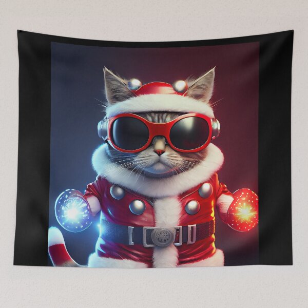 Item preview, Cute Cosmic Super Cat designed and sold by AlNoah.