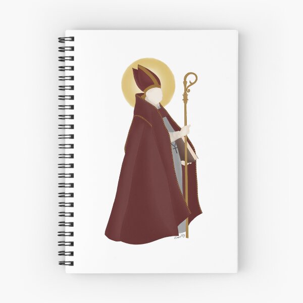 Item preview, Saint Ambrose of Milan designed and sold by ManyBlessings.