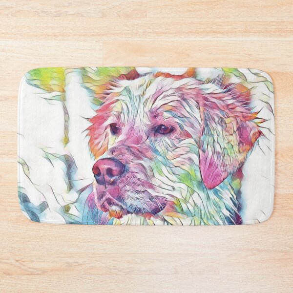 Item preview, Labrador Golden Retriever In Pastel Colours designed and sold by McThingummy.