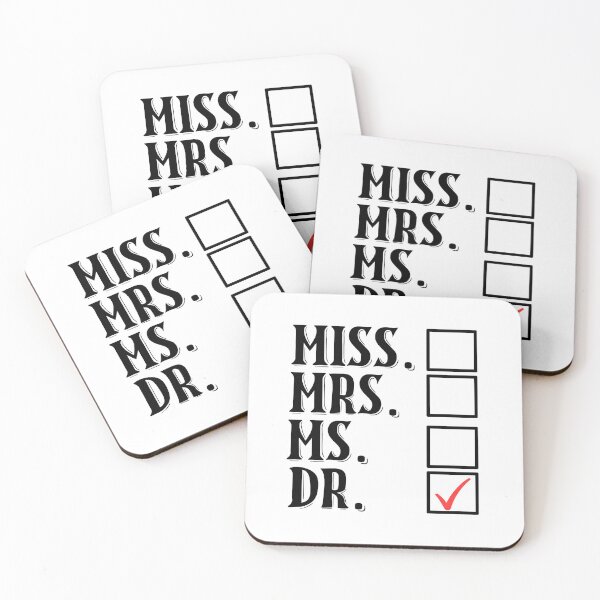 Item preview, Miss Mrs Ms Dr Checklist designed and sold by nextneveldesign.