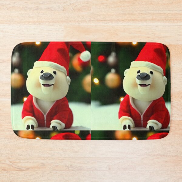 Item preview, Capybara Christmas Claymation designed and sold by SubtleSplit.