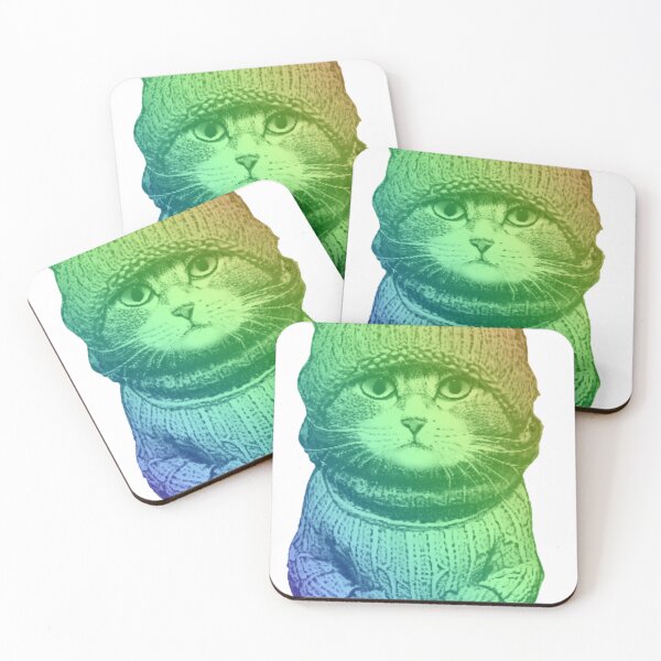 Item preview, Rainbow Color Kitty designed and sold by HauntedWitch.