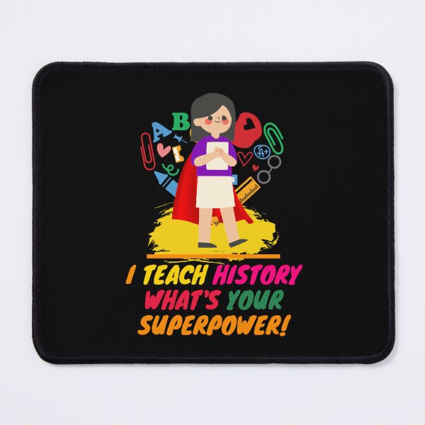 Item preview, Superhero History Teacher Appreciation designed and sold by superteachers.