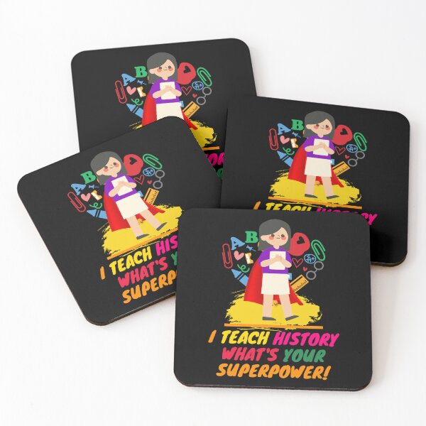Item preview, Superhero History Teacher Appreciation designed and sold by superteachers.