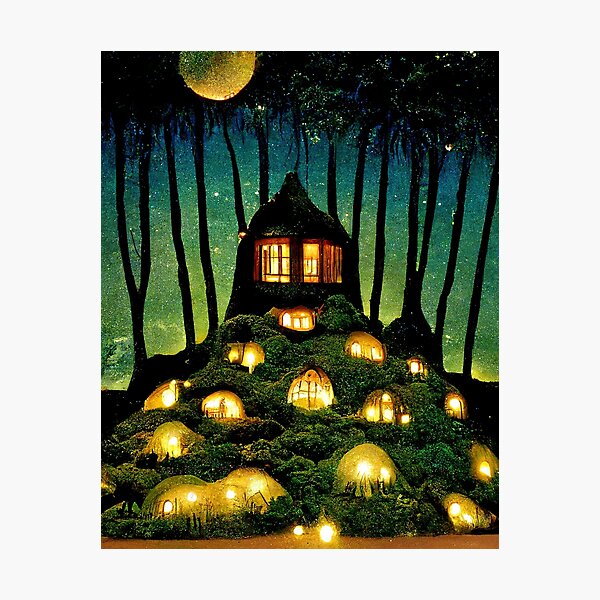 Item preview, Wood Nymph Village designed and sold by WaxyFruits.