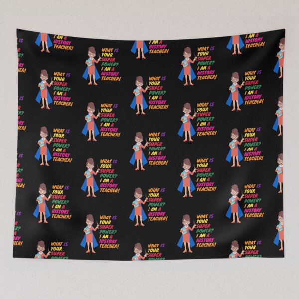 Item preview, Superhero History Teacher Appreciation designed and sold by superteachers.
