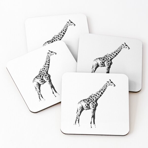 Item preview, Long Neck: Drawing of Giraffe designed and sold by illustratoral.