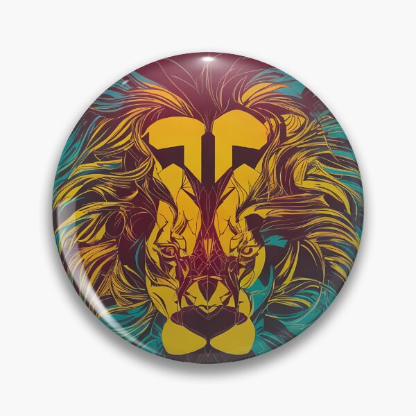 Artikelvorschau, Lion logo, geometric, vector, symmetrical, minimalism entworfen und verkauft von DrawItOnce.