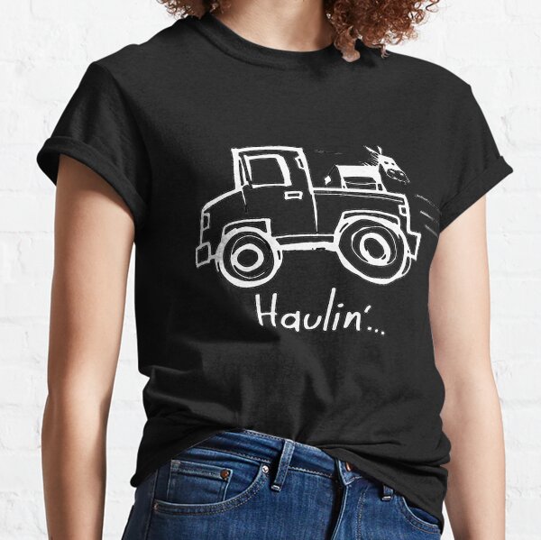 Haulin' Ass with a Donkey on a Truck Classic T-Shirt