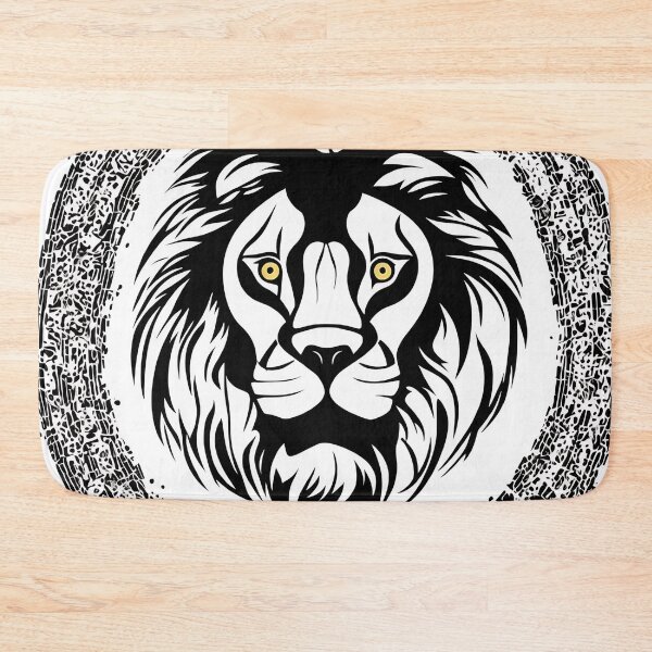 Artikelvorschau, Lion logo, geometric, vector, symmetrical, minimalism entworfen und verkauft von DrawItOnce.