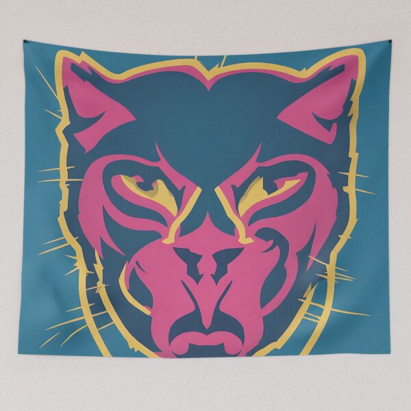 Item preview, Panther logo, geometric, vector, symmetrical, minimalism designed and sold by DrawItOnce.