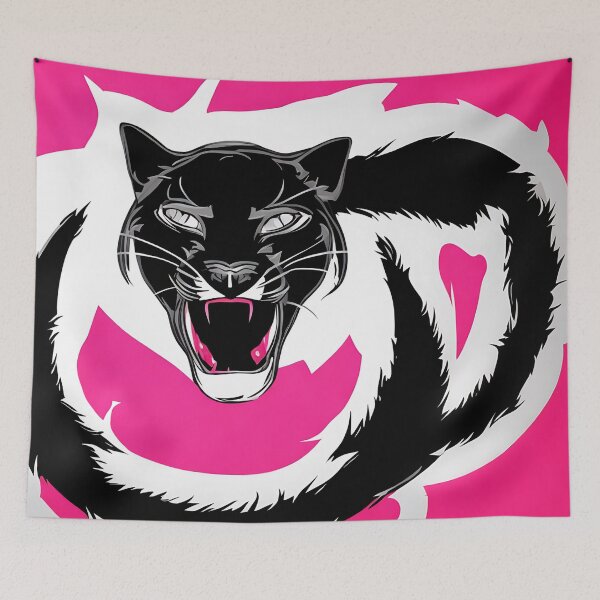 Item preview, Panther logo, geometric, vector, symmetrical, minimalism designed and sold by DrawItOnce.