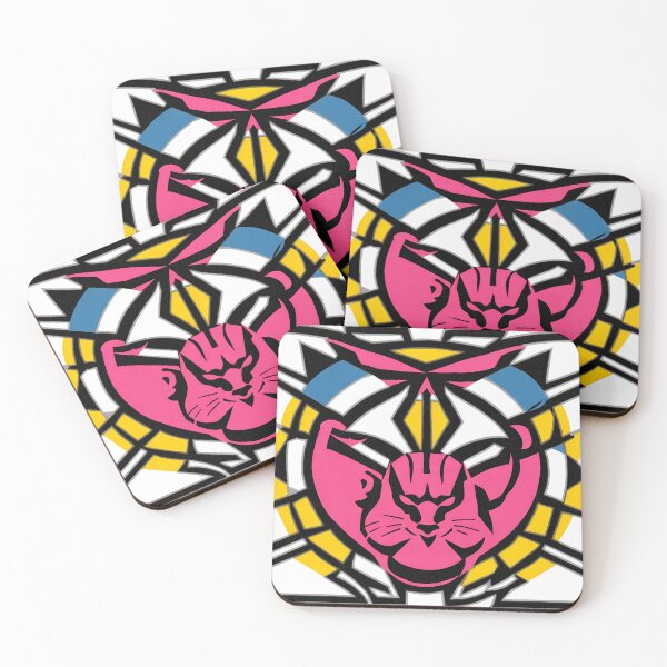 Artikelvorschau, Panther logo, geometric, vector, symmetrical, minimalism entworfen und verkauft von DrawItOnce.