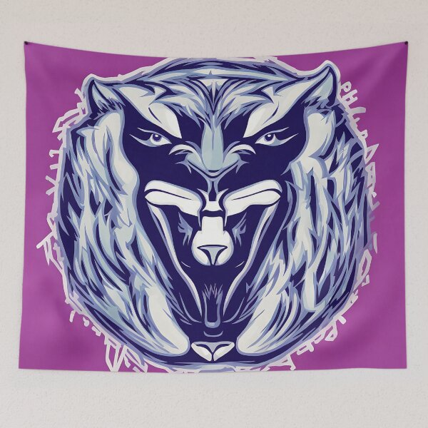 Item preview, Panther logo, geometric, vector, symmetrical, minimalism designed and sold by DrawItOnce.