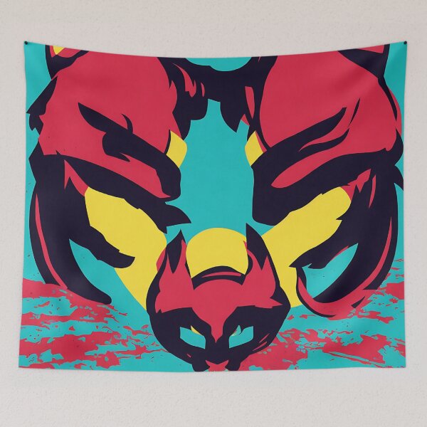 Artikelvorschau, Panther logo, geometric, vector, symmetrical, minimalism entworfen und verkauft von DrawItOnce.