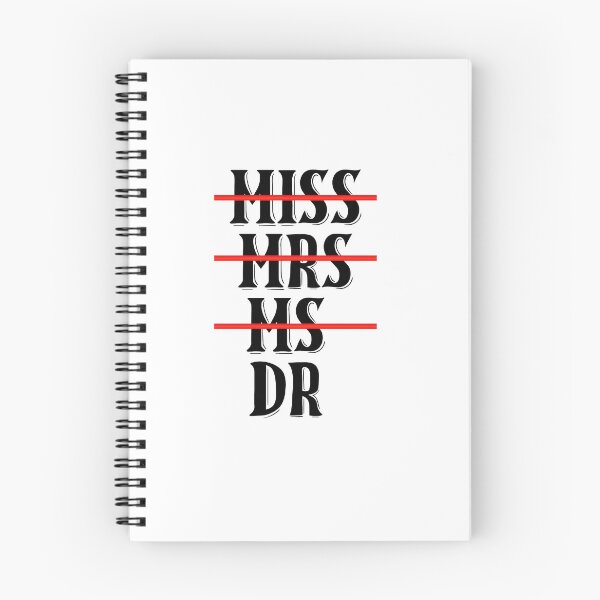 Item preview, Miss Mrs Ms Dr Checklist designed and sold by nextneveldesign.