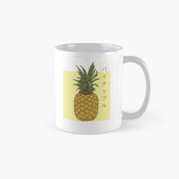 Item preview, Japanese Style Yellow Summer Pineapple Design designed and sold by SnazzyStyles.