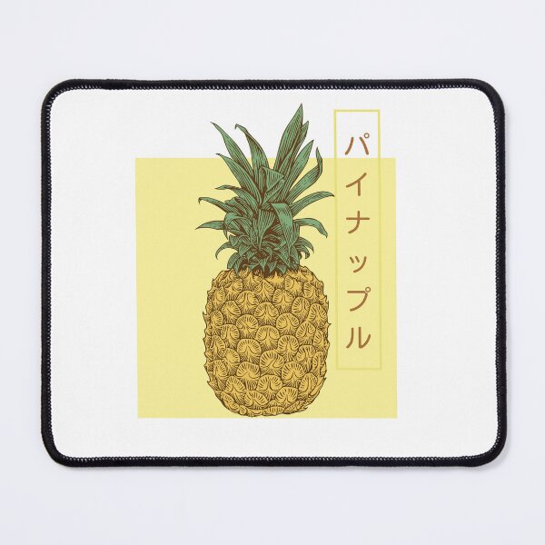 Item preview, Japanese Style Yellow Summer Pineapple Design designed and sold by SnazzyStyles.