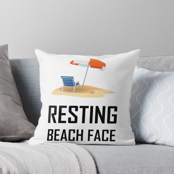 Item preview, Resting Beach Face designed and sold by TheBestStore.
