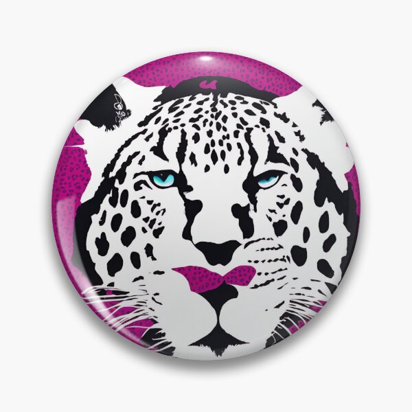 Artikelvorschau, Pink leopard logo, geometric, vector, symmetrical, minimalism entworfen und verkauft von DrawItOnce.