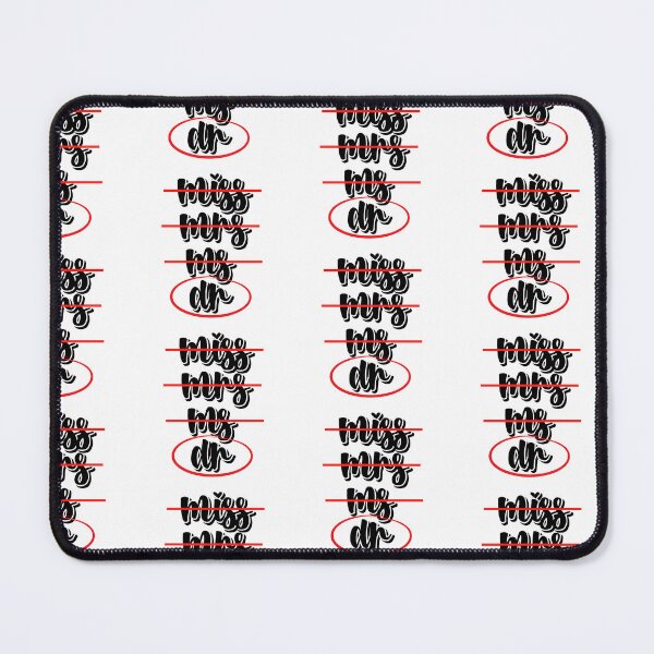 Item preview, Miss Mrs Ms Dr Checklist designed and sold by nextneveldesign.