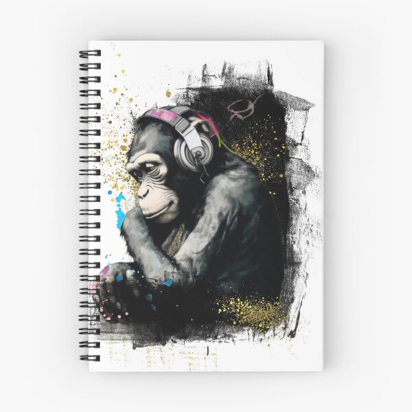 Artikelvorschau, Denkendes Dj Monkey Business N.7 entworfen und verkauft von DJmonki.