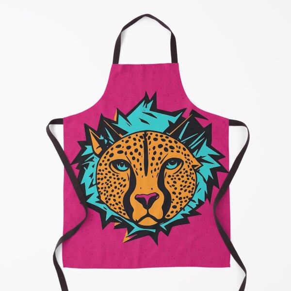 Aperçu de l'œuvre Leopard logo, geometric, vector, symmetrical, minimalism créée et vendue par DrawItOnce.