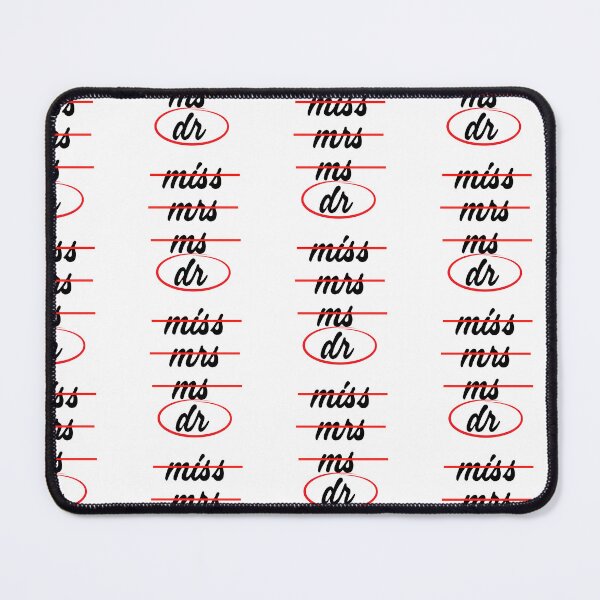 Item preview, Miss Mrs Ms Dr Checklist designed and sold by nextneveldesign.