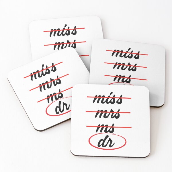 Item preview, Miss Mrs Ms Dr Checklist designed and sold by nextneveldesign.