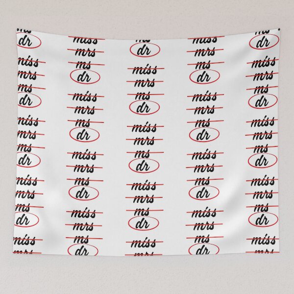 Item preview, Miss Mrs Ms Dr Checklist designed and sold by nextneveldesign.