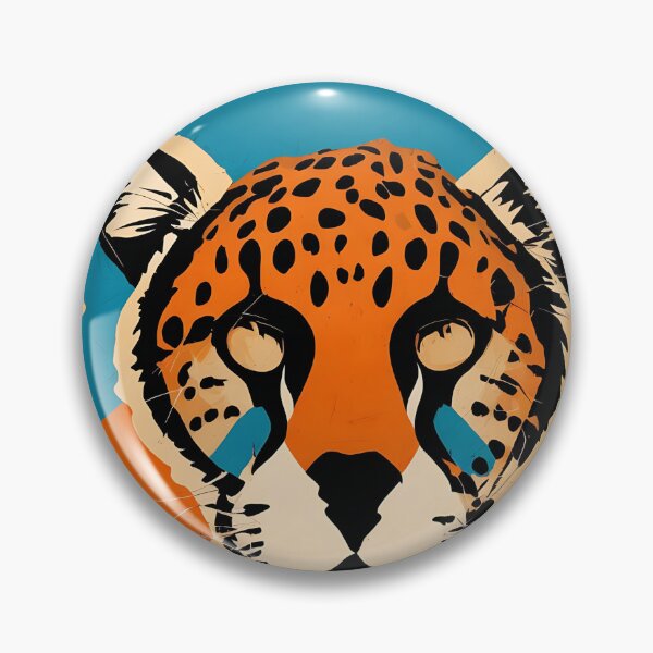 Artikelvorschau, Leopard logo, geometric, vector, symmetrical, minimalism entworfen und verkauft von DrawItOnce.
