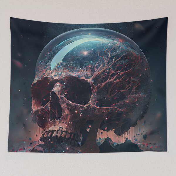 Item preview, Cosmic Skull designed and sold by OccultDreams.