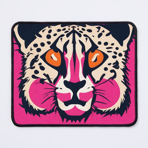 Item preview, Leopard logo, geometric, vector, symmetrical, minimalism designed and sold by DrawItOnce.