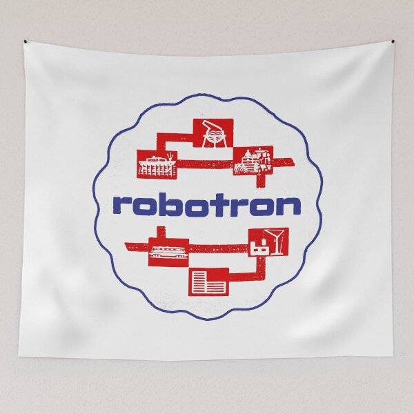 Item preview, ROBOTRON - EAST GERMAN BEER MAT designed and sold by ThrowbackAds.