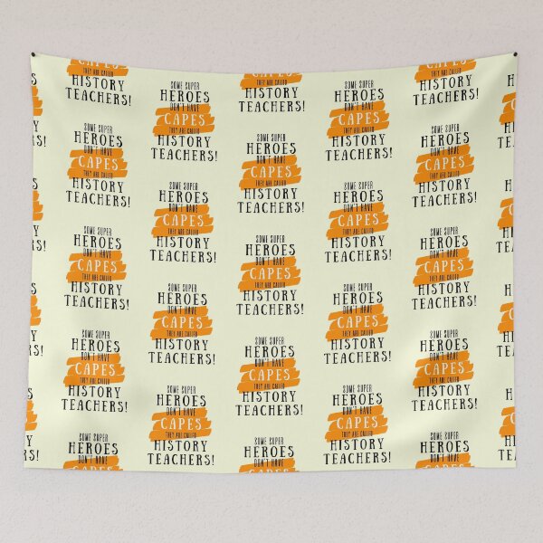 Item preview, Superhero History Teacher Appreciation designed and sold by superteachers.