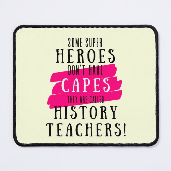 Item preview, Superhero History Teacher Appreciation designed and sold by superteachers.