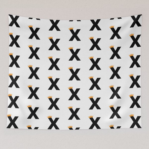 Item preview, Crowned Monogram Letter X designed and sold by Coffee Lifestyle.